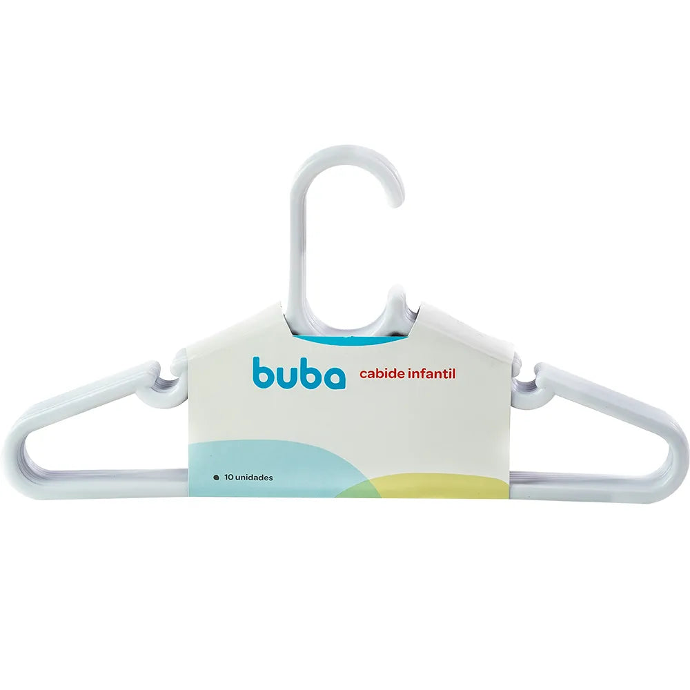 Cabide Infantil Buba Baby com 10 Unidades