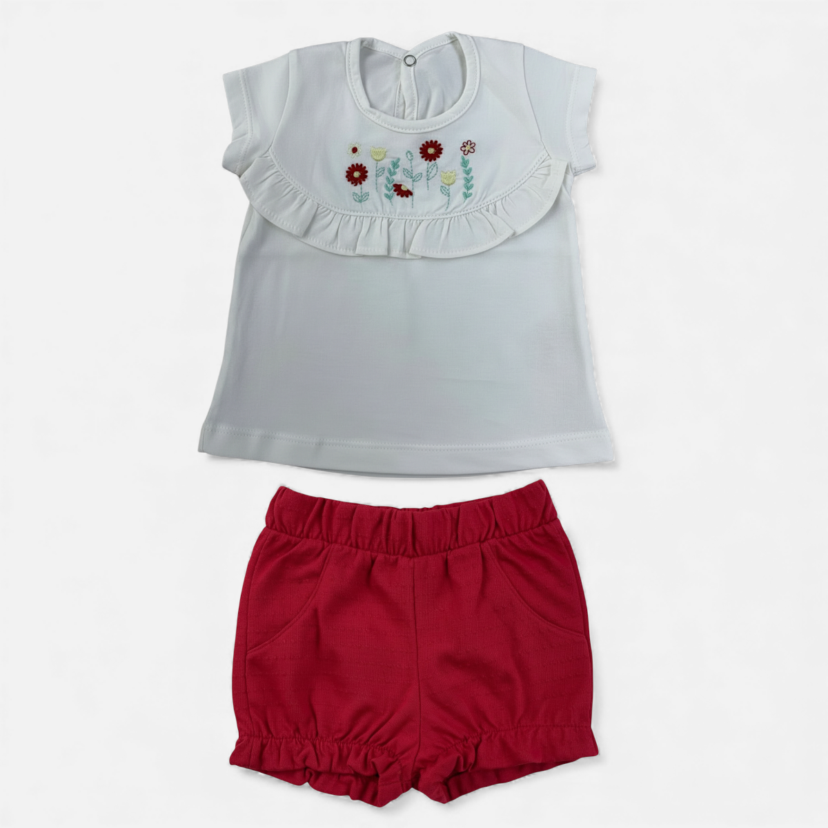 Conjunto Feminino Brincar e Arte Florzinhas