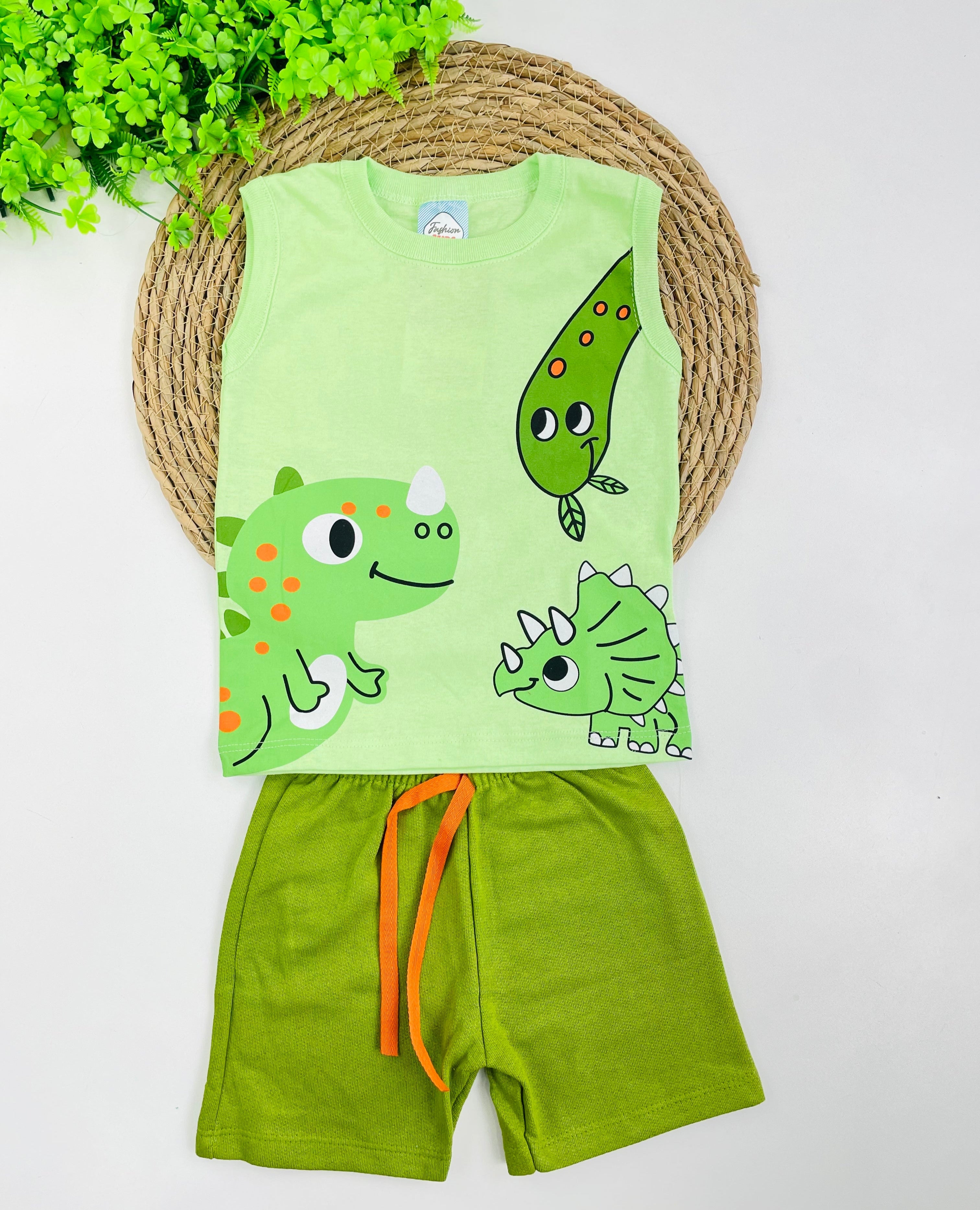 Conjunto Masculino Fashion Kids Dinos