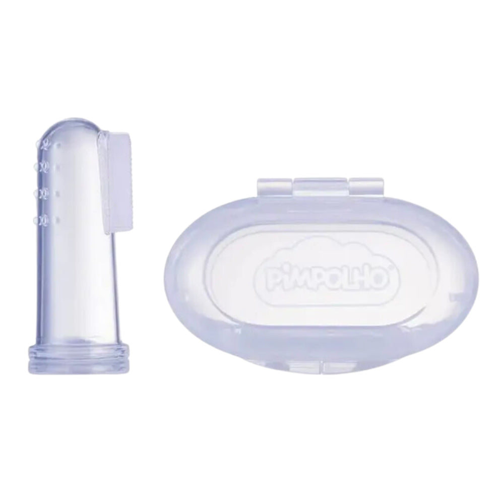 Massageador de Gengiva Pimpolho Transparente +0 meses