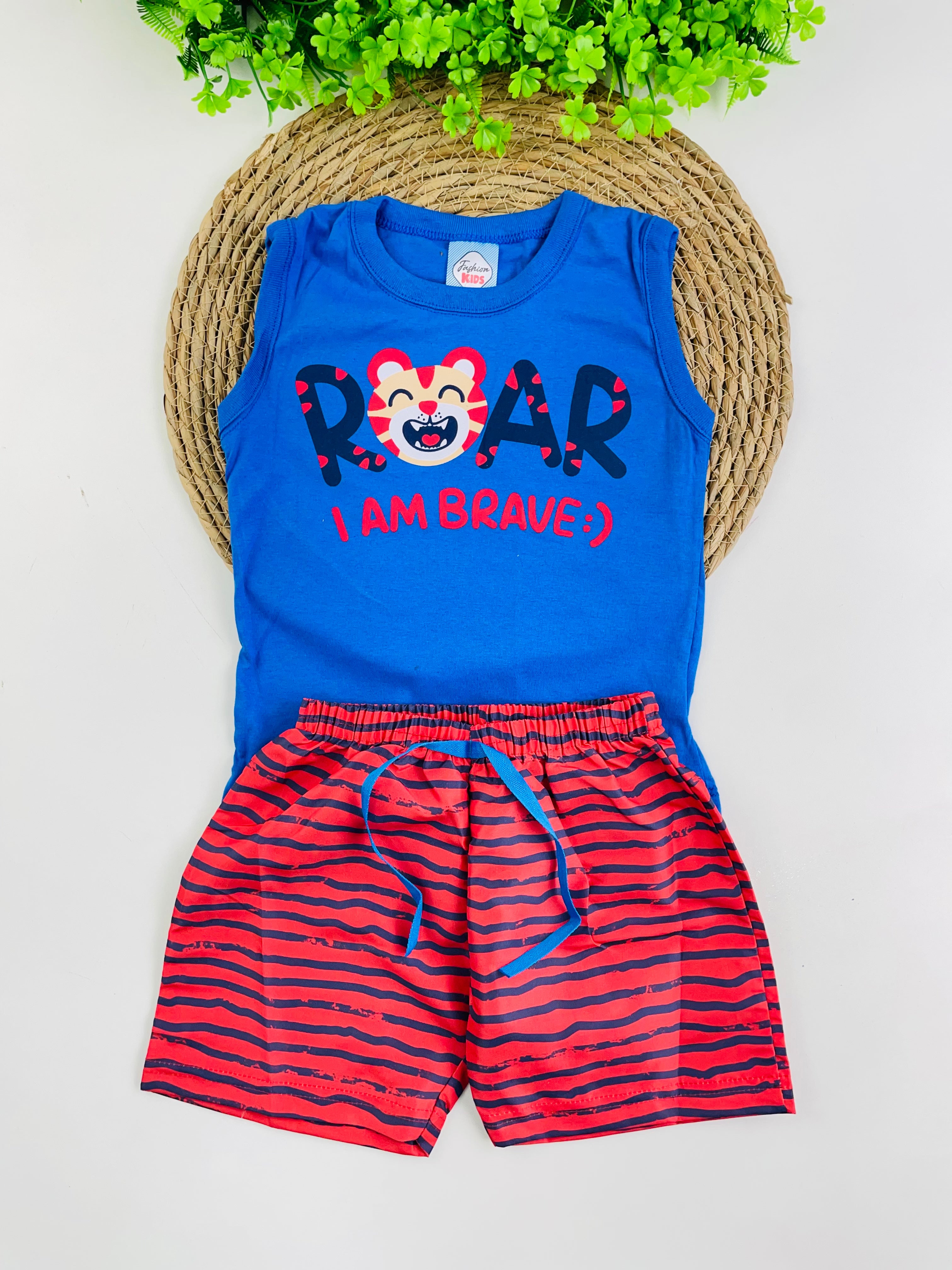 Conjunto Masculino Fashion Kids Roar