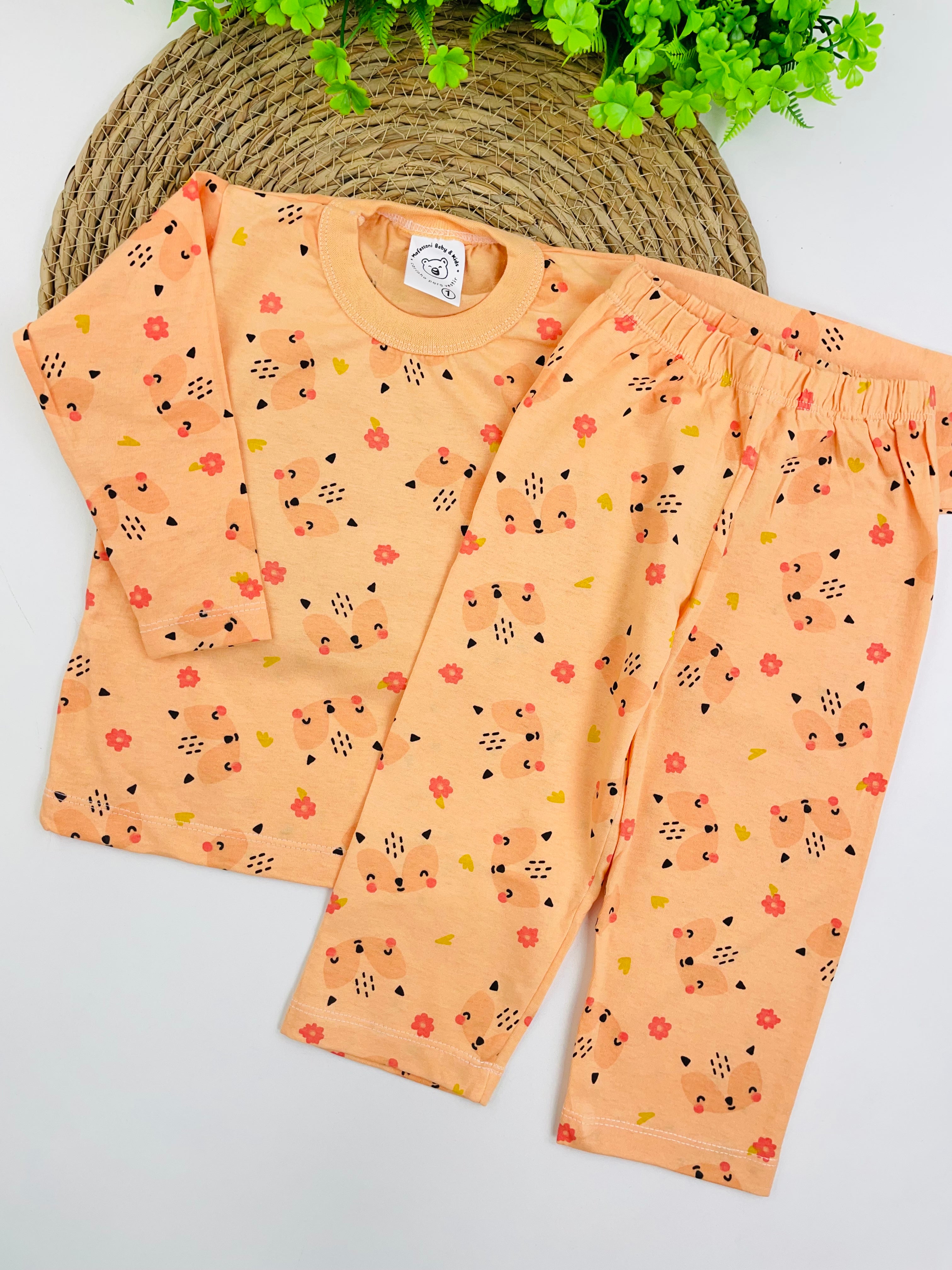 Pijama Manga Longa Mafessoni Raposinha