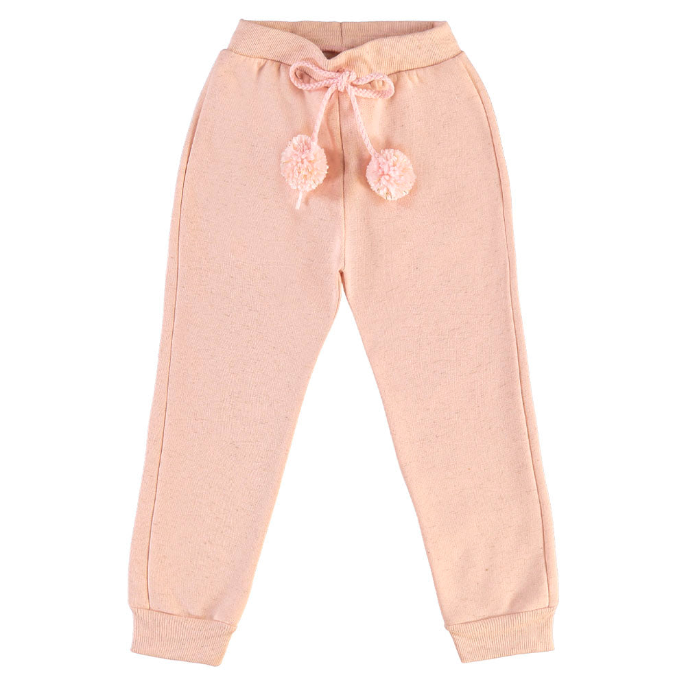 Calça Infantil Feminina Pulla Bulla Moletom Básica Confortável