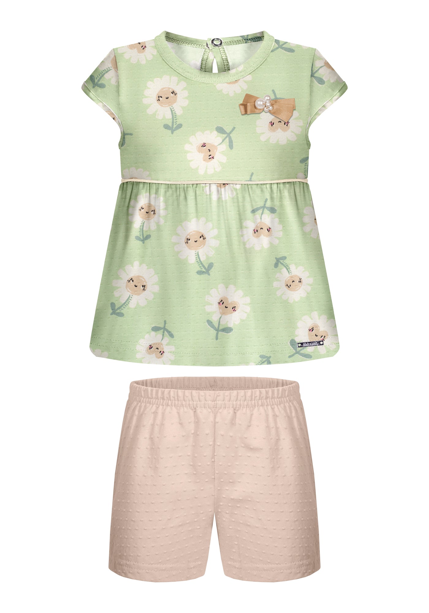 Conjunto Alakazoo Happy Margaridas
