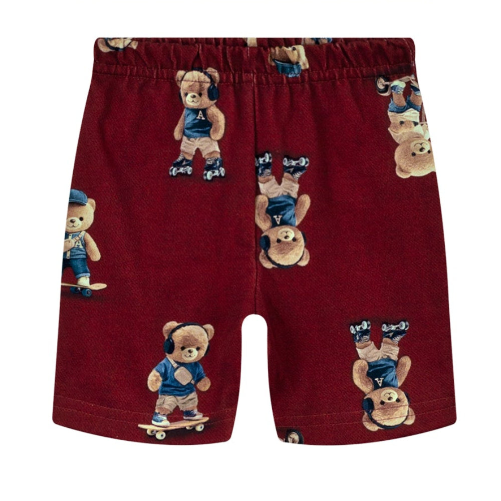 Conjunto Infantil Masculino Alakazoo Go Team Bear Casual