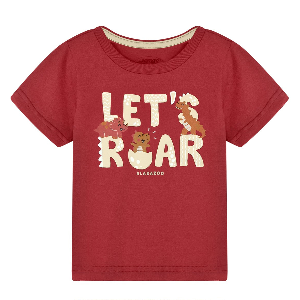 Conjunto Infantil Masculino Alakazoo Let's Roar Dinossauros Casual