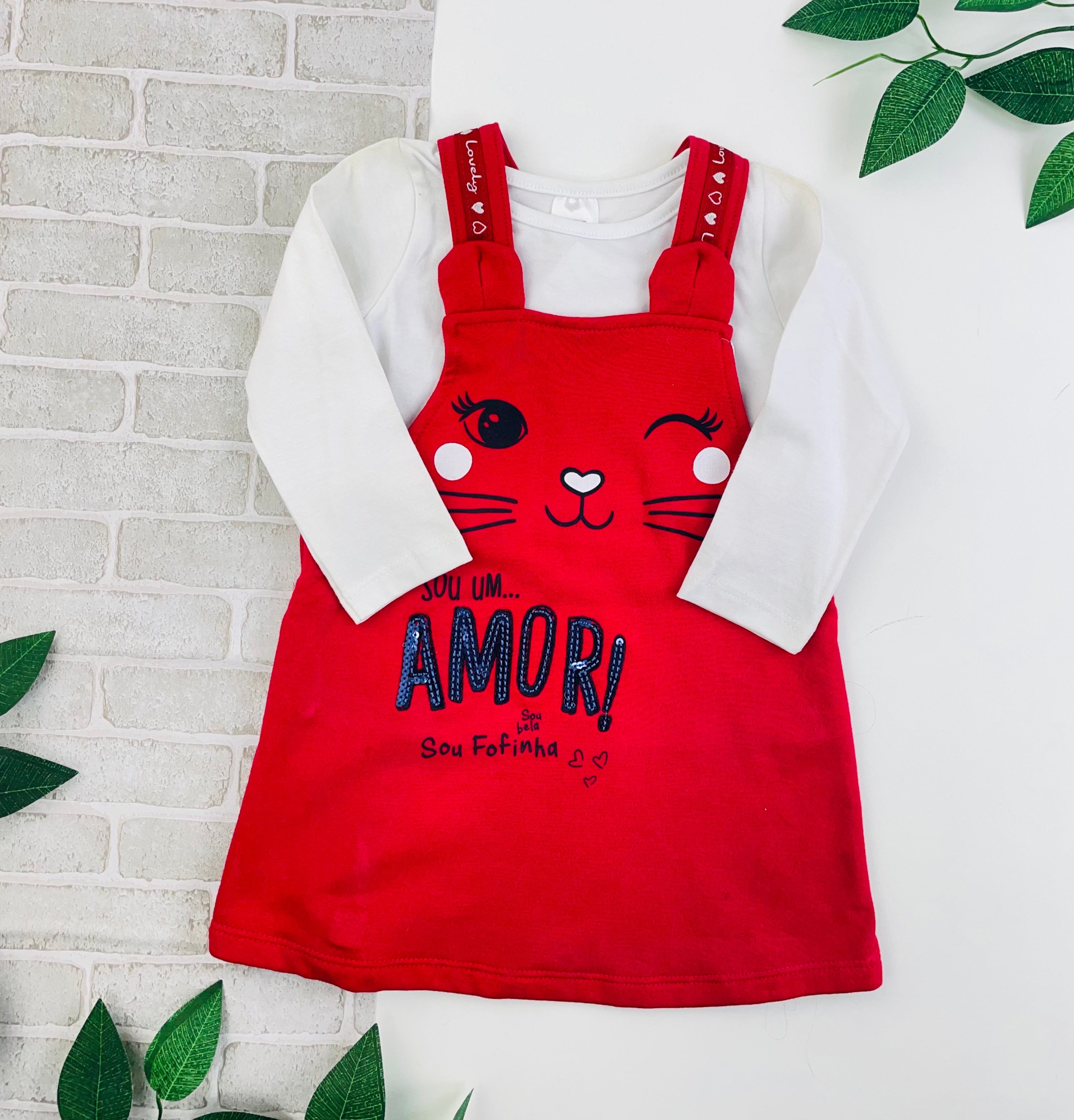 Conjunto Pulla Bulla Sou Um Amor !