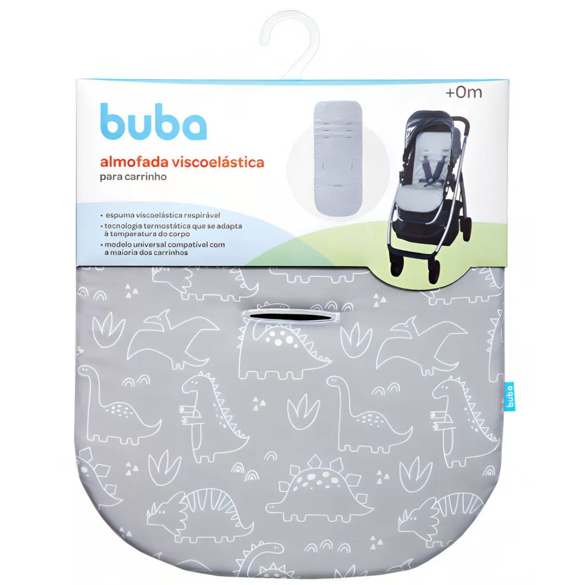 Almofada Viscoelástica Para Carrinho de bebê Buba