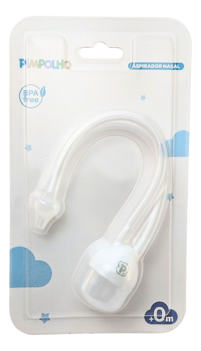 Aspirador Nasal Pimpolho Suave e Seguro para Bebês Enxoval