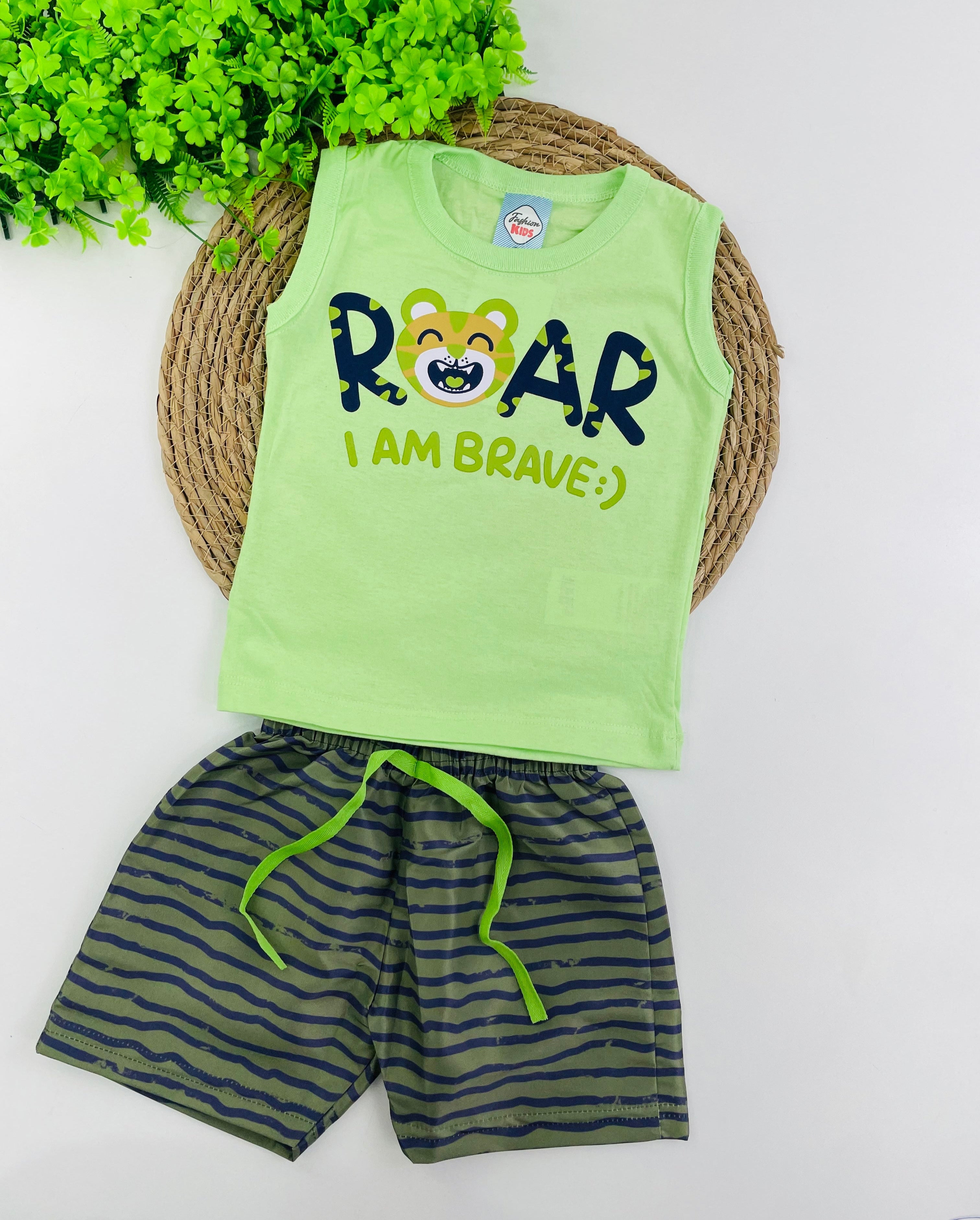 Conjunto Masculino Fashion Kids Roar
