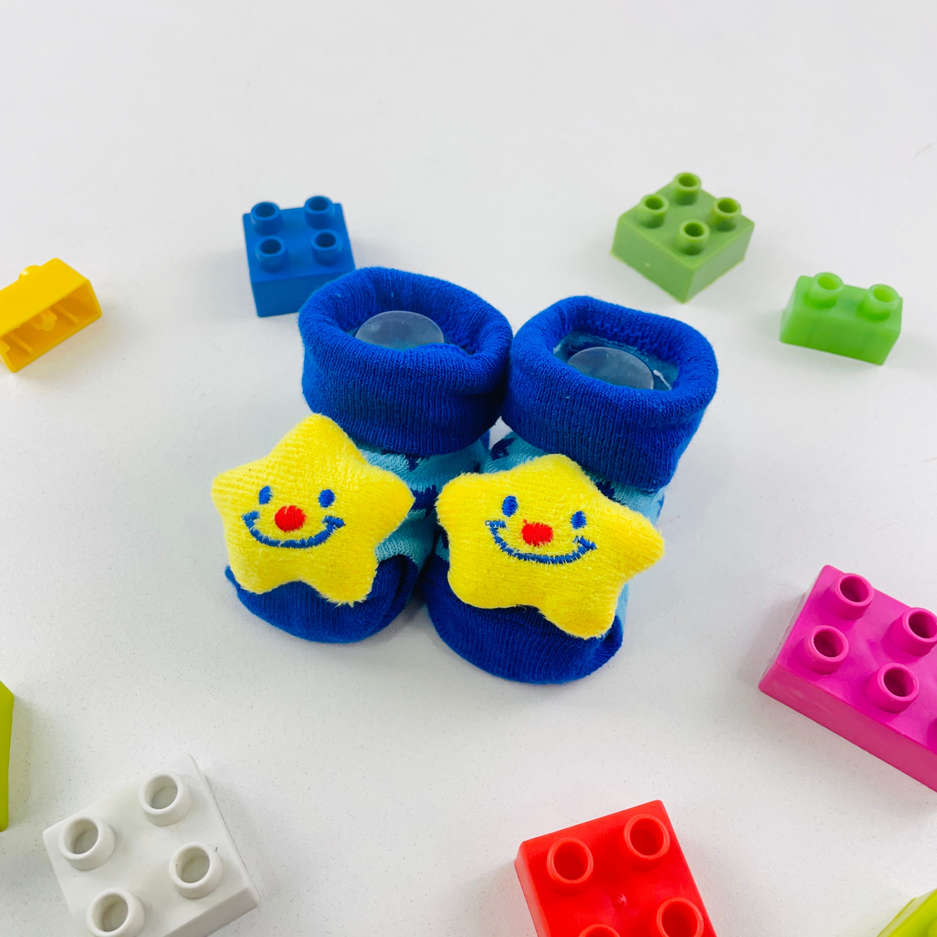 Meia Bichinhos Plin Baby Estrela Antiderrapante