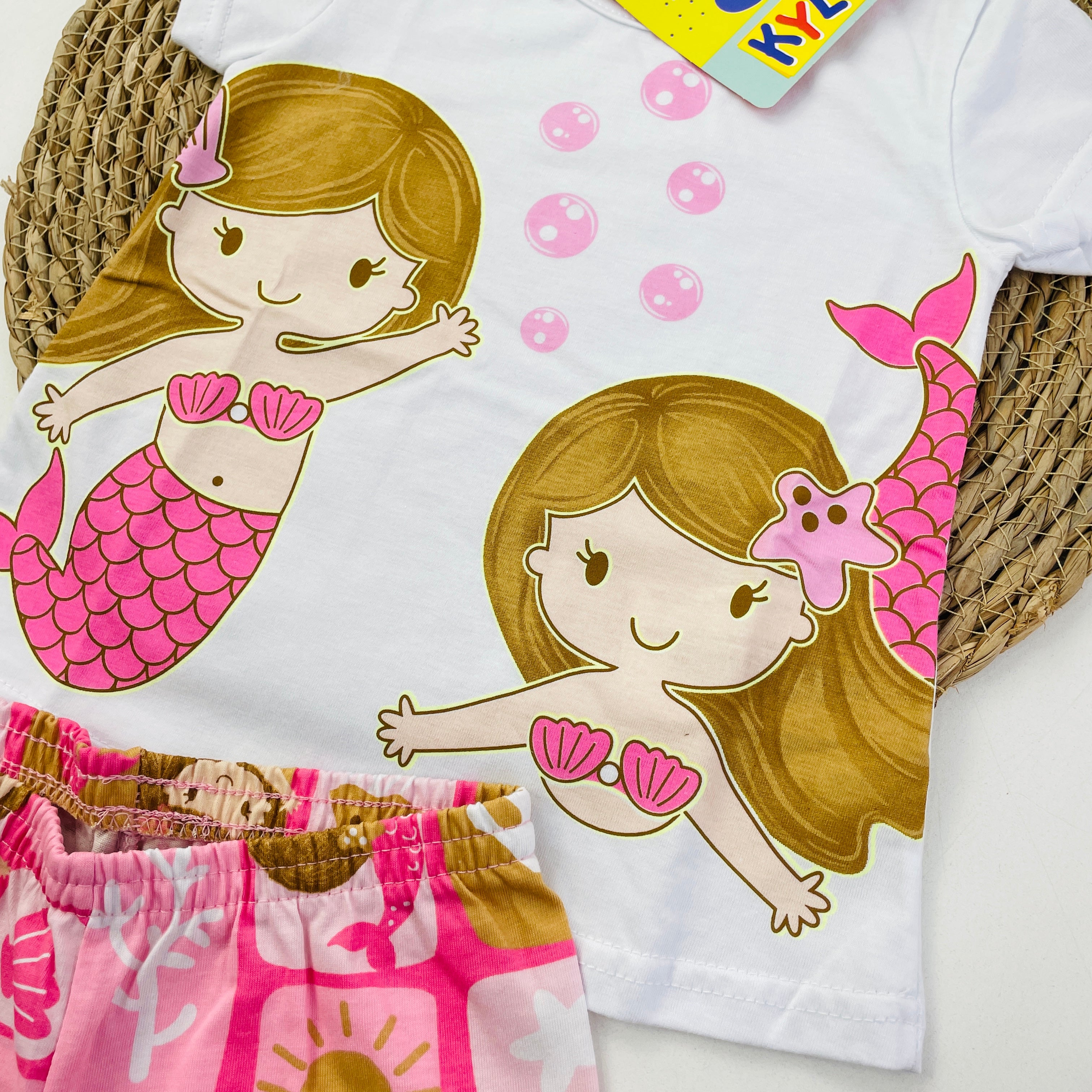 Pijama Kyly Infantil Menina Sereia