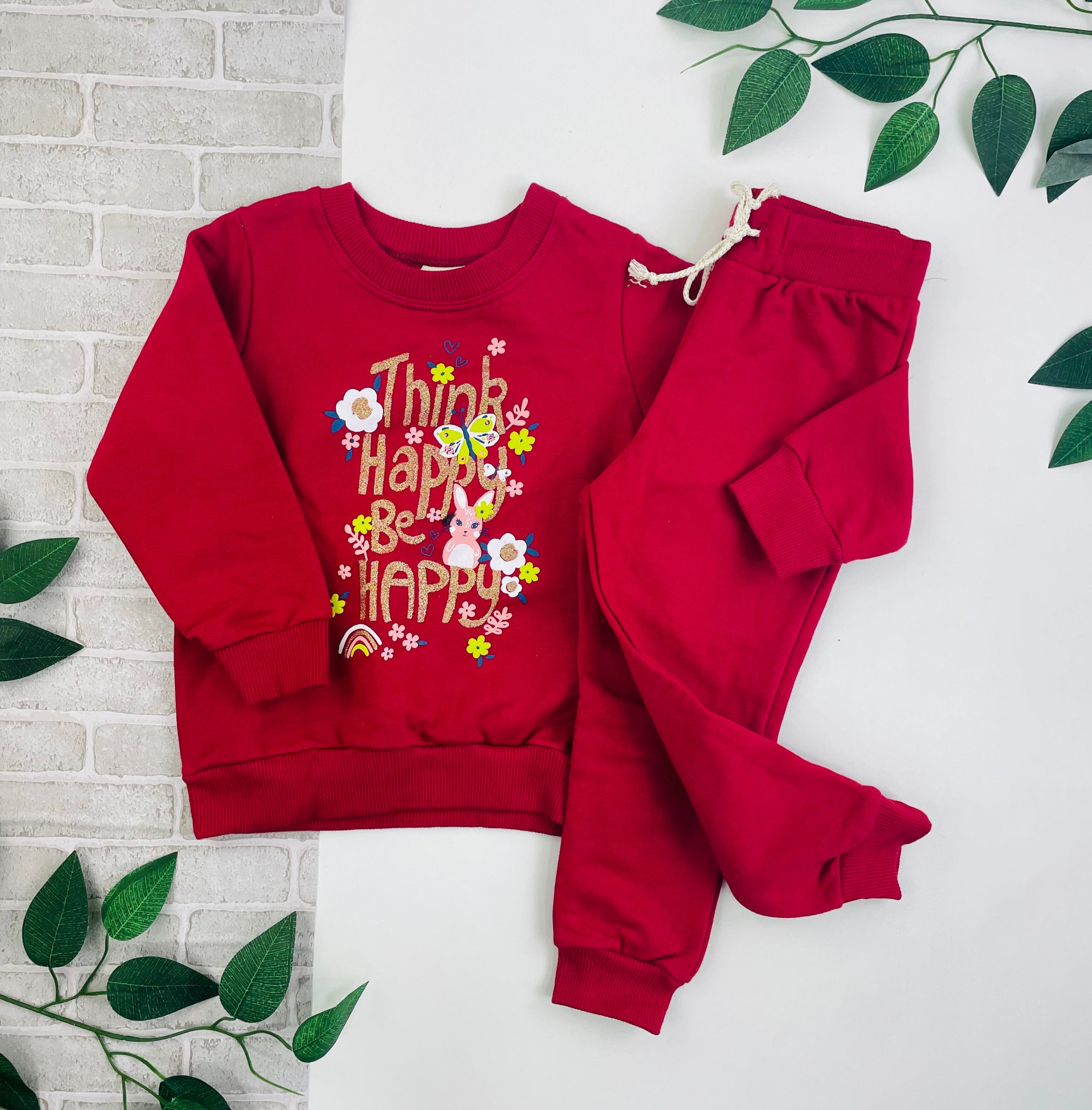 Conjunto Have Fun Feminino Happy Be Happy Moletom