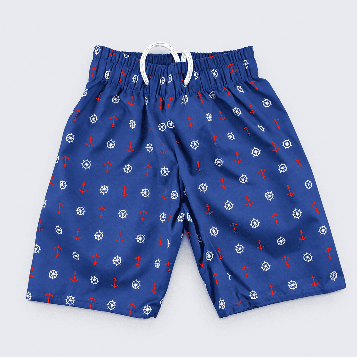 Bermuda Infantil Kalela Tactel Estampada com Cadarço
