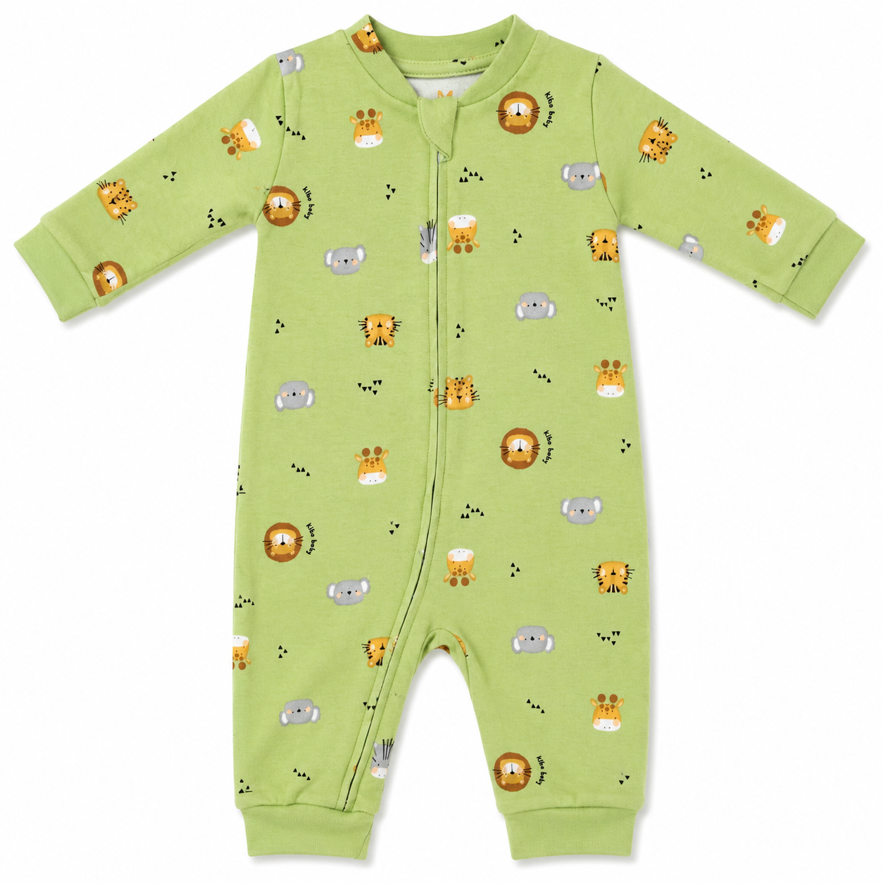Macacão Masculino Manga Longa Kiko Baby Safari