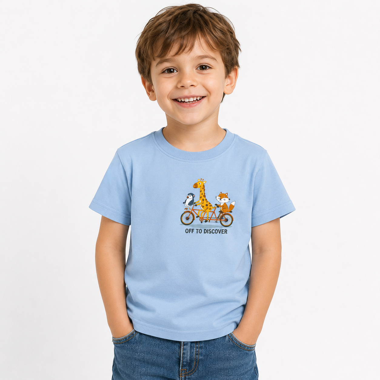 Camiseta Masculina Kyly Off To Discover