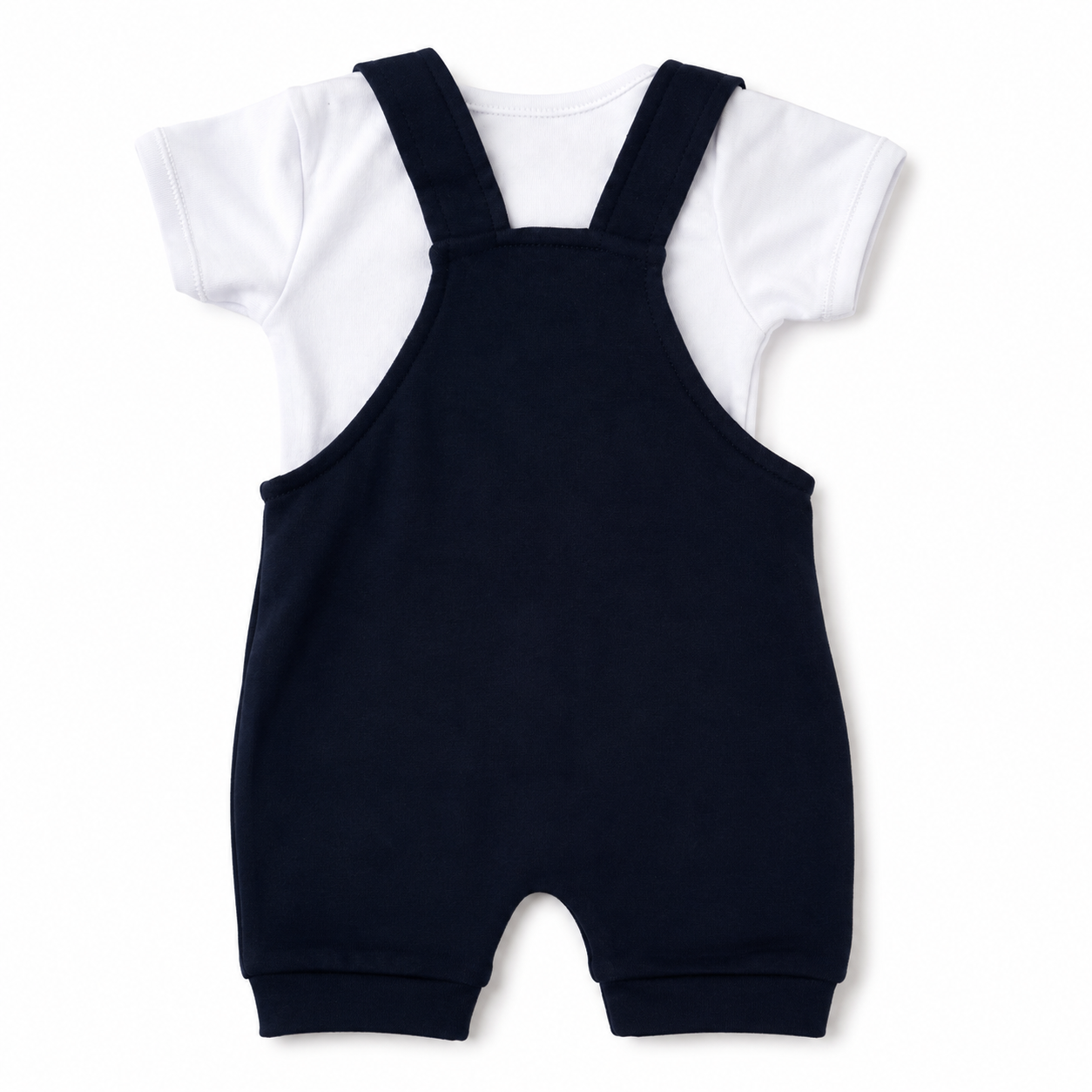 Conjunto Bebê Brincalhão Jardineira e Body 2 Peças