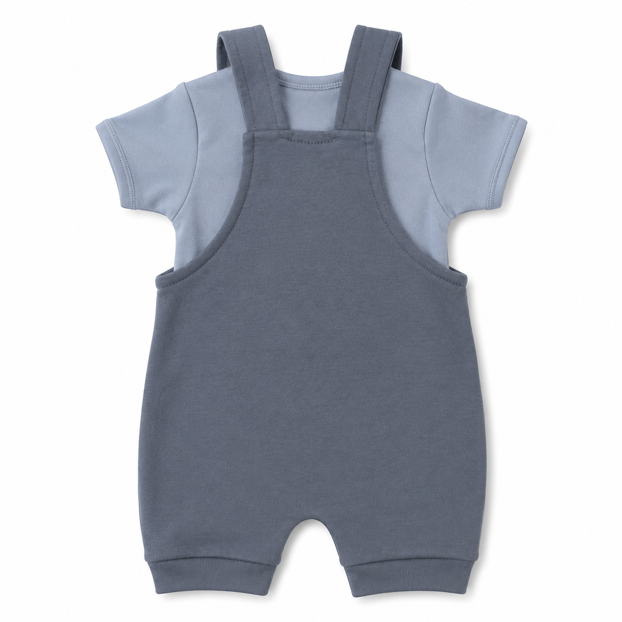 Conjunto Bebê Brincalhão Jardineira e Body 2 Peças