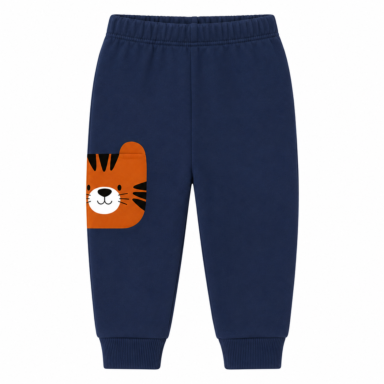Conjunto Infantil Masculino Kyly Moletom Peluciado Fierce Hunter Tigre