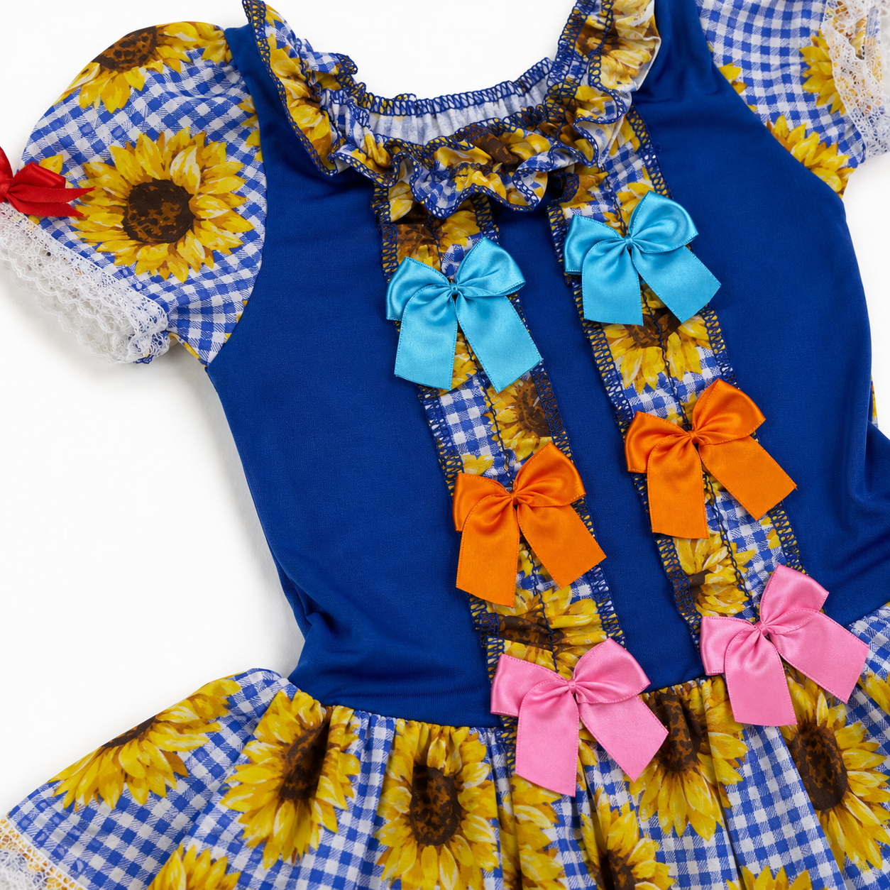 Vestido Infantil Festa Junina Quadrilha Caipira Menina