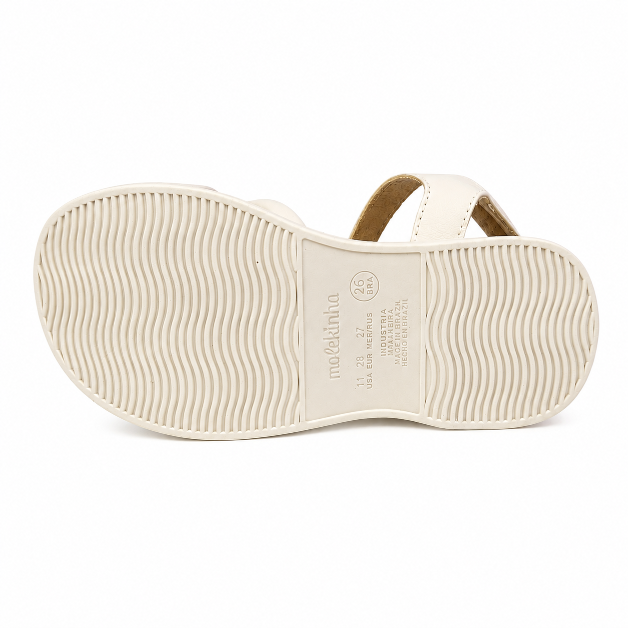 Sandália Flatform Infantil Molekinha Tiras