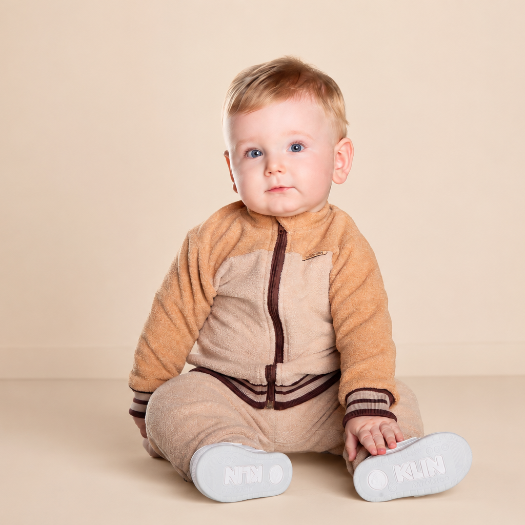 Conjunto Infantil Menino Have Fun em Fleece Plush com Detalhe Buckle