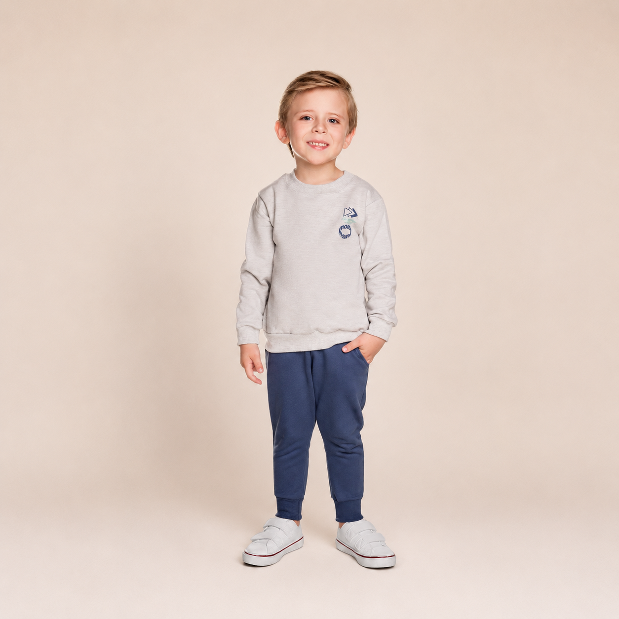Conjunto Infantil Menino Have Fun Moving em Moletom Peluciado