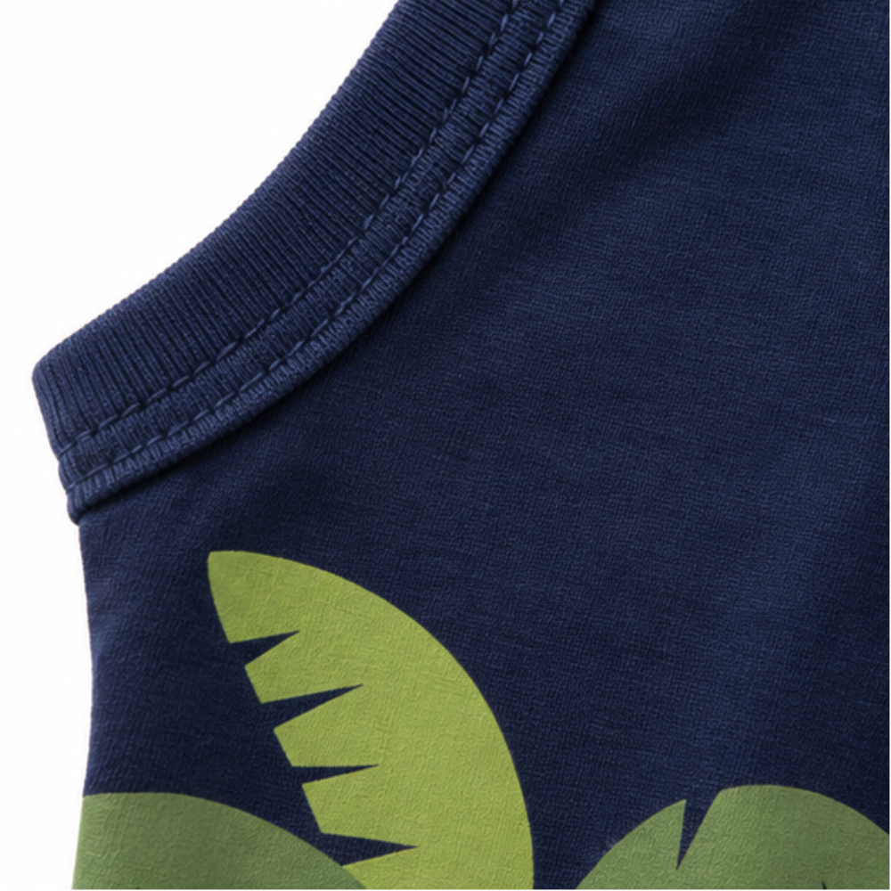 Regata Infantil Masculina Kyly Safari Animais da Selva