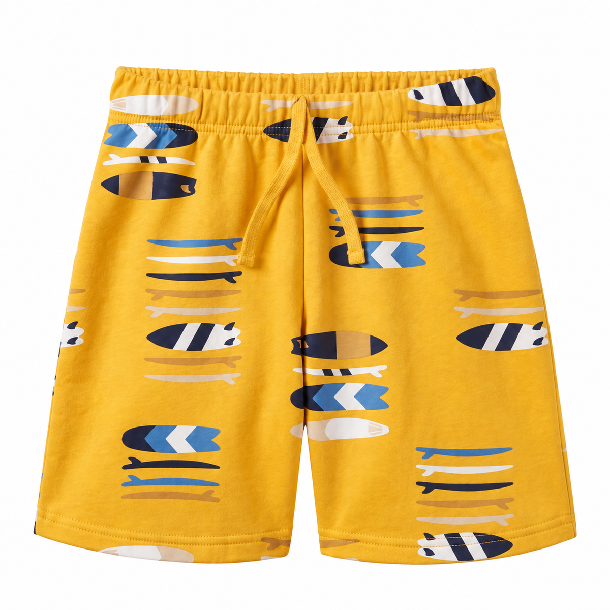 Conjunto Infantil Masculino Kyly Pranchas The Waves Camiseta e Bermuda