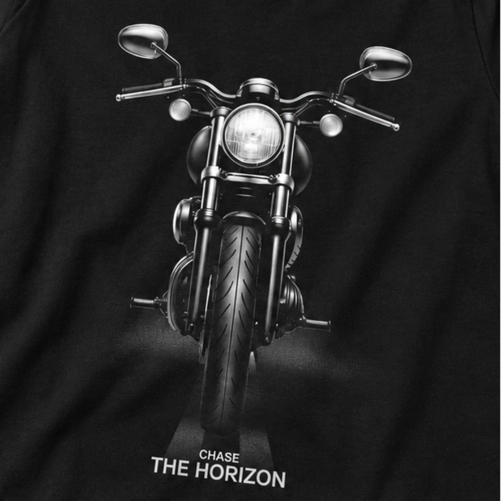 Camiseta Infantil Masculina Kyly Moto The Horizon Algodão