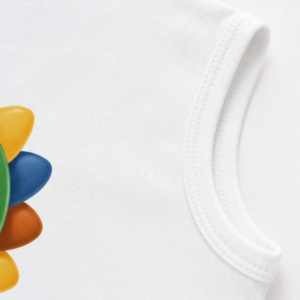 Camiseta Regata Infantil Masculina Kyly Dino Divertido Algodão