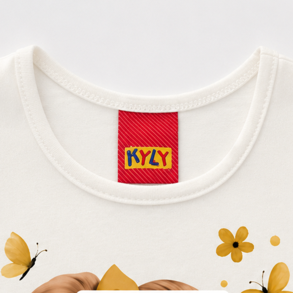 Conjunto Infantil Feminino Kyly Menina Fotógrafa Regata e Shorts
