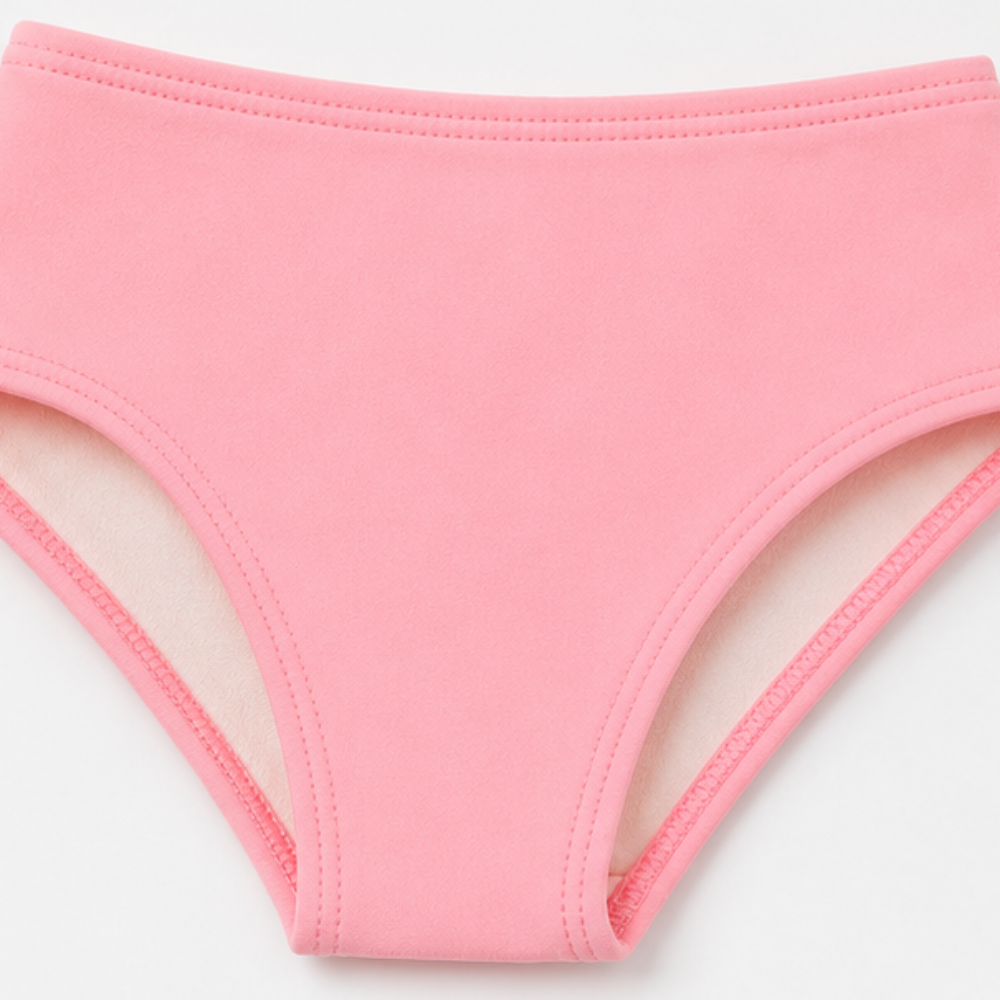 Conjunto Biquíni Infantil Feminino Kamylus Tchibum Liso UV50+