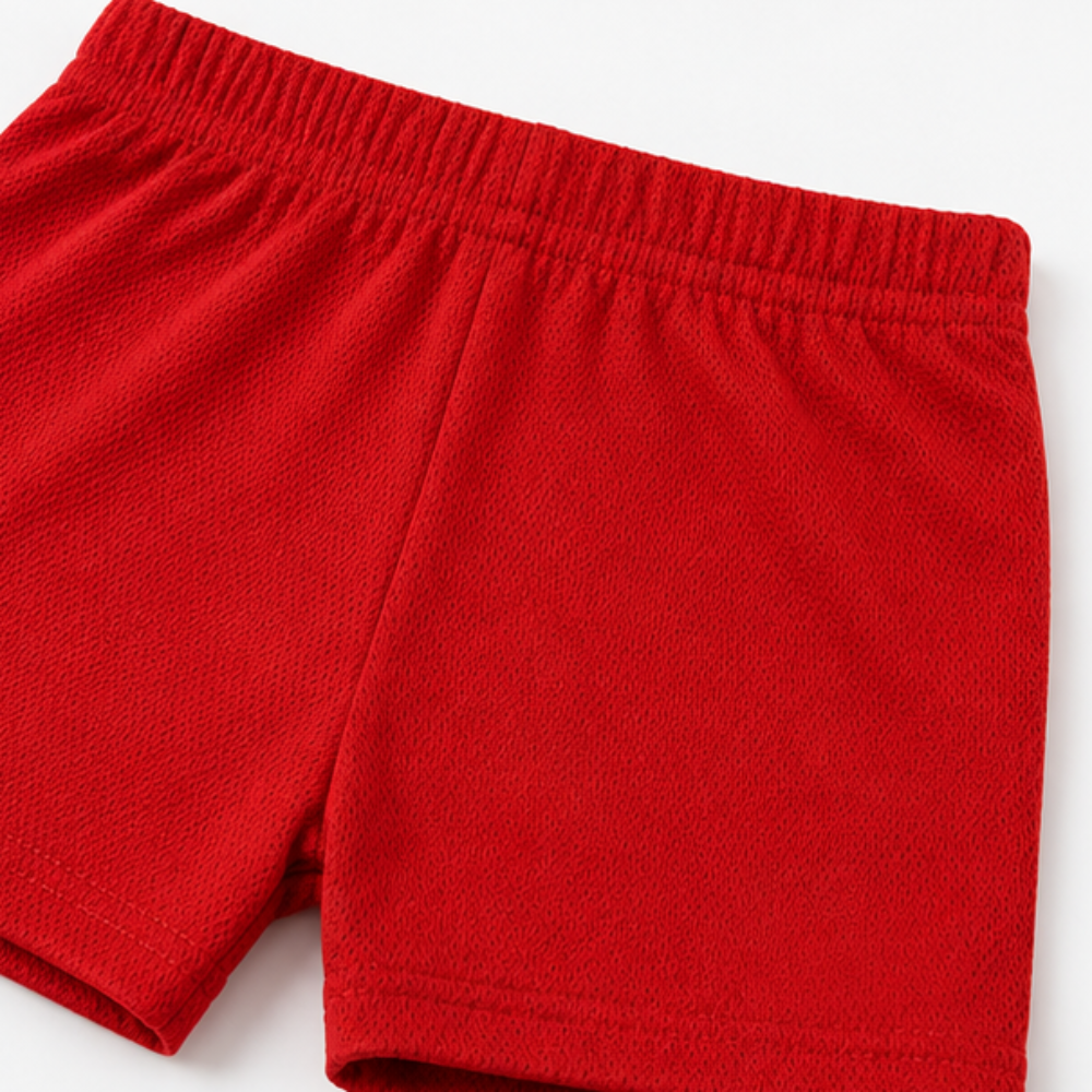 Conjunto Infantil Feminino Kamylus Batinha Favinho Sublimado e Shorts Piqué