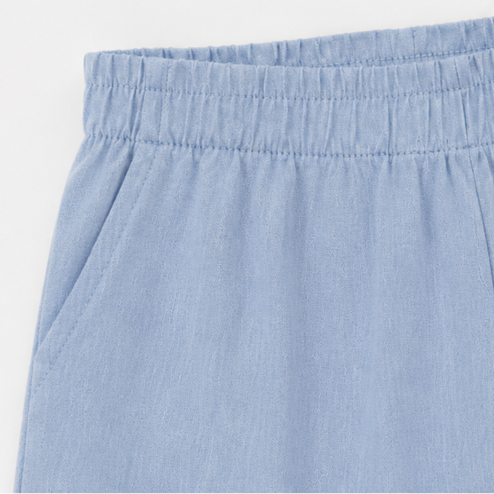 Conjunto Infantil Feminino Kamylus Lamon Maddalena Regata Bubble e Shorts Algodão Mesclado