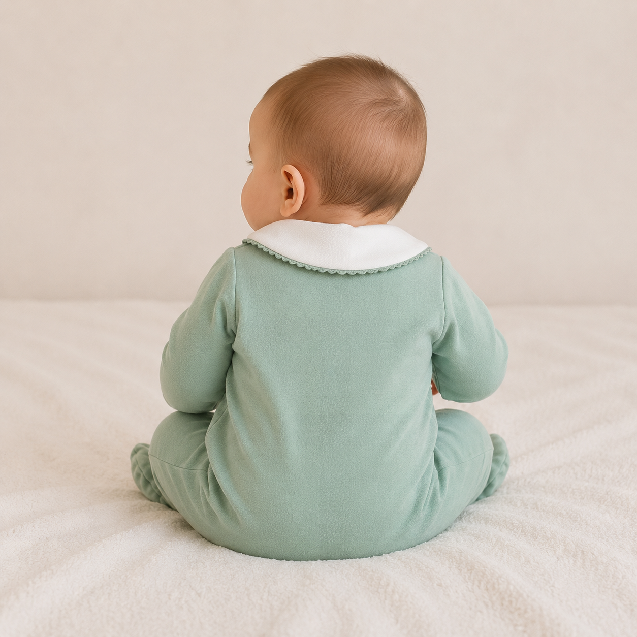Macacão Infantil Masculino Longo Suedine Urso Pipa Curioso