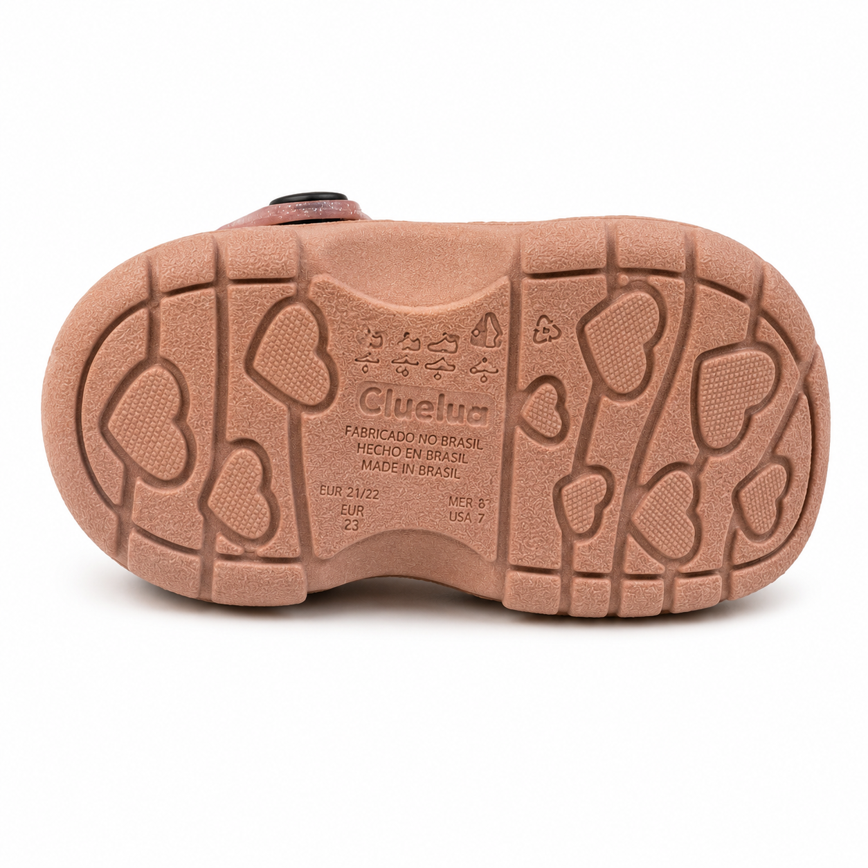 Babuche Infantil Feminina LueLua Love Boiadeira com Pins