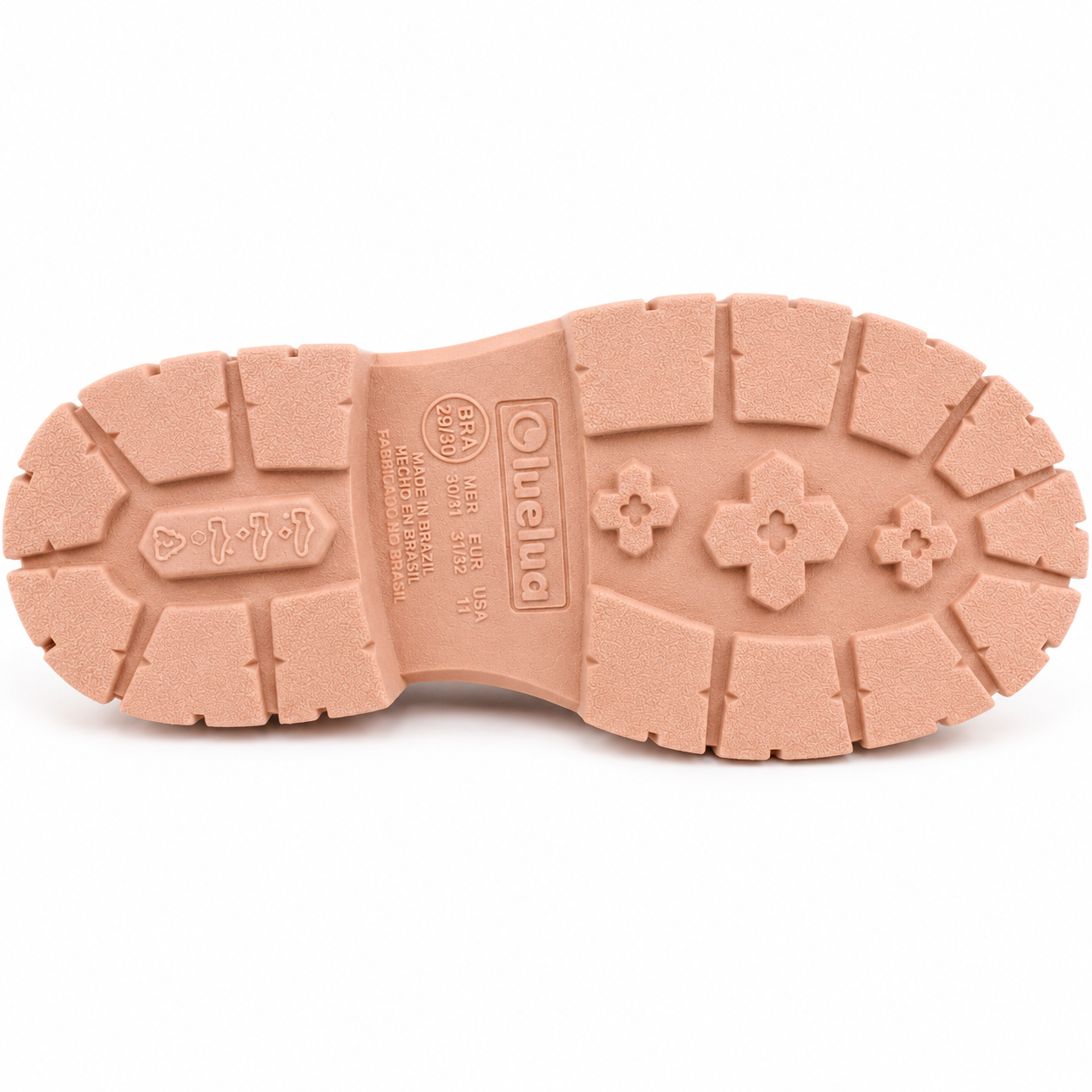 Bota Coturno Infantil Feminina LueLua Chloe com Pins de Lacinhos
