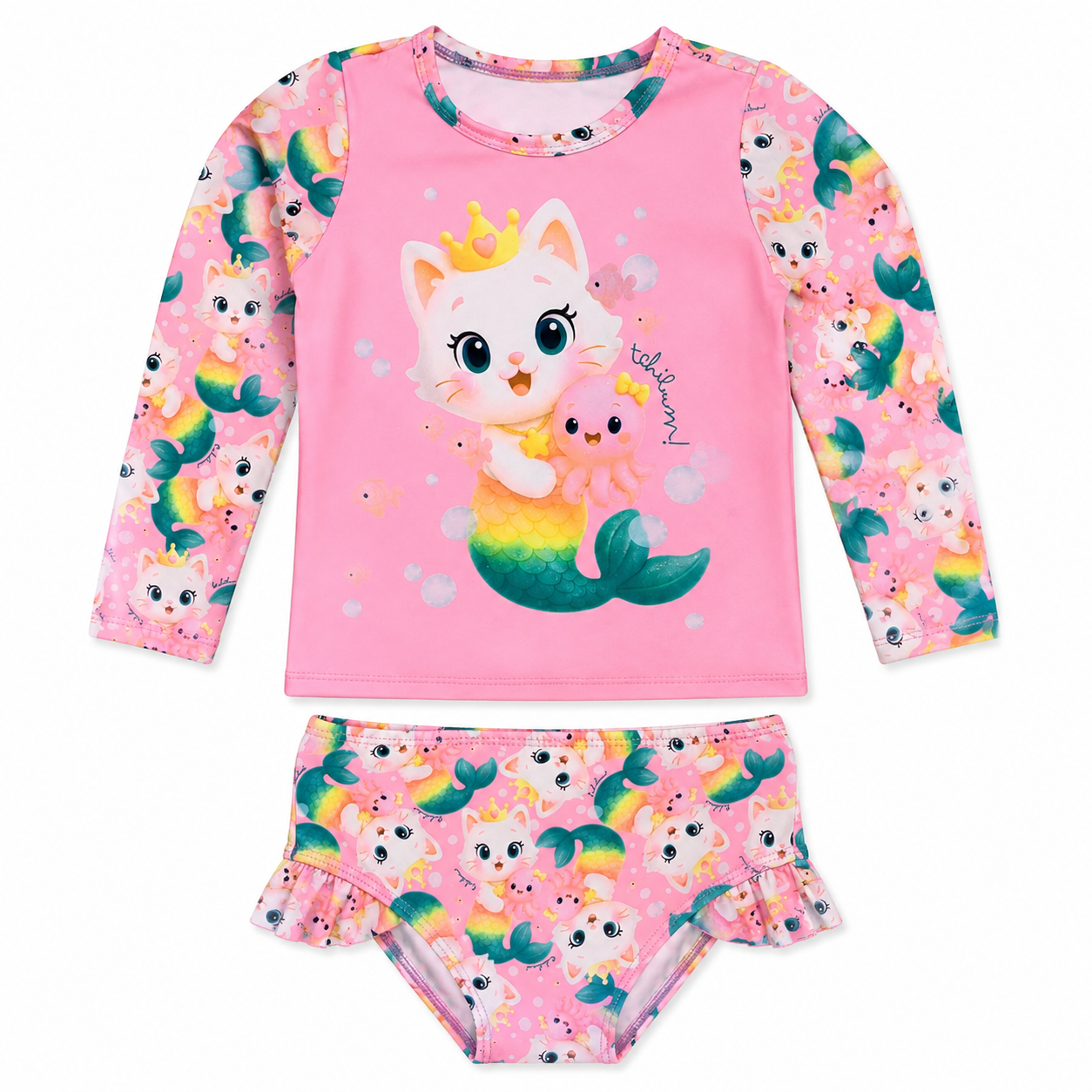Conjunto Feminino Kamylus Tchibum Gatinha Sereia