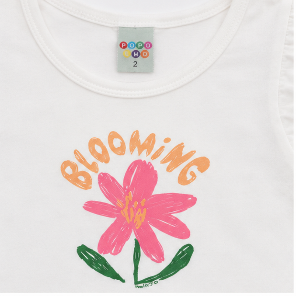 Conjunto Infantil Feminino Have Fun Blooming Cotton e Moletim