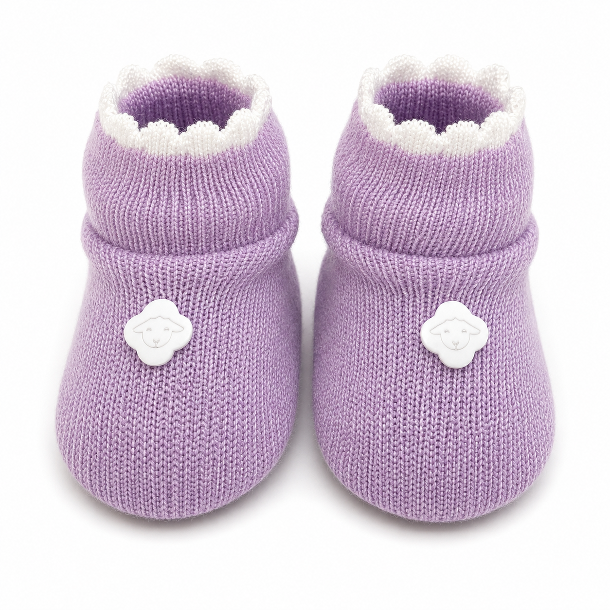 Kit Bebê Tricot Touca Luva e Sapato 3 Peças