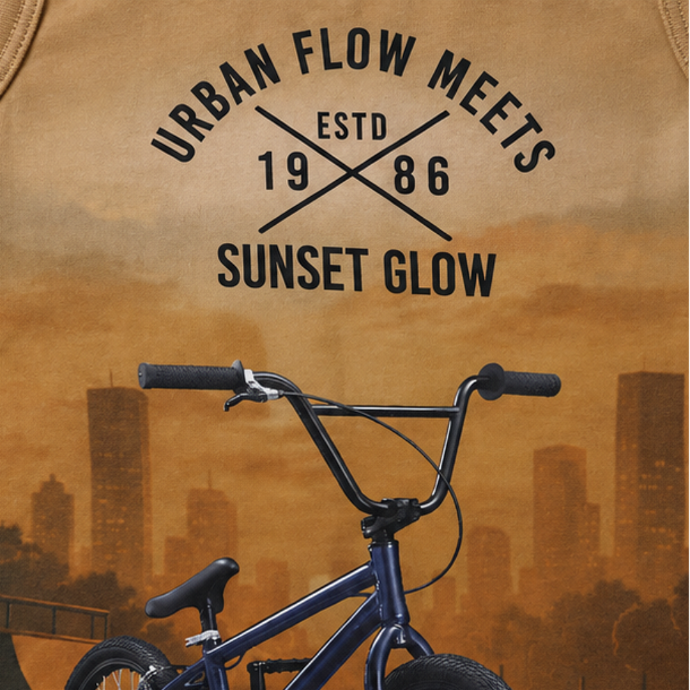 Regata Infantil Masculina Kyly Urban Flow Algodão Bebê