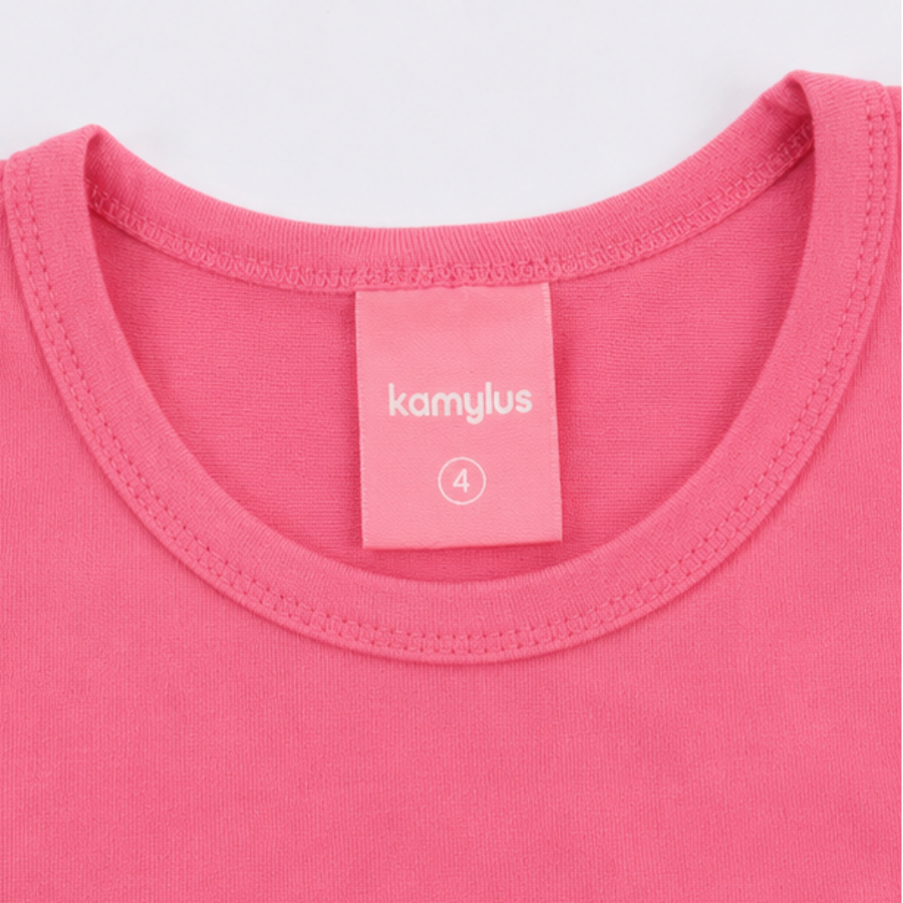 Conjunto Infantil Feminino Kamylus Summer Flowers com Short Saia