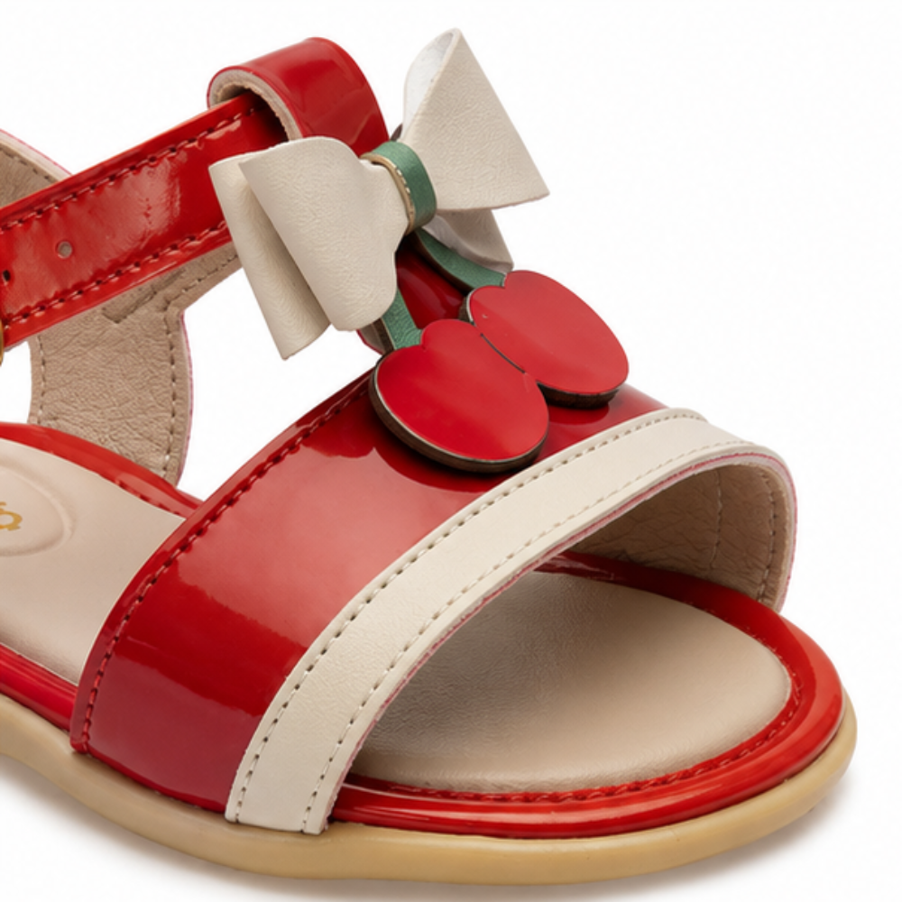 Sandália Infantil Feminina Pimpolho Cherry Fases 2 e 3
