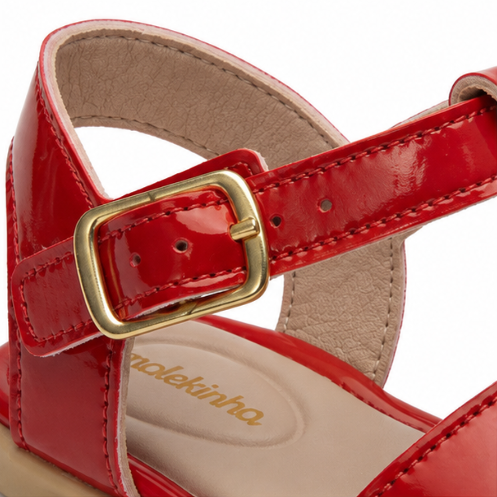 Sandália Infantil Feminina Pimpolho Cherry Fases 2 e 3