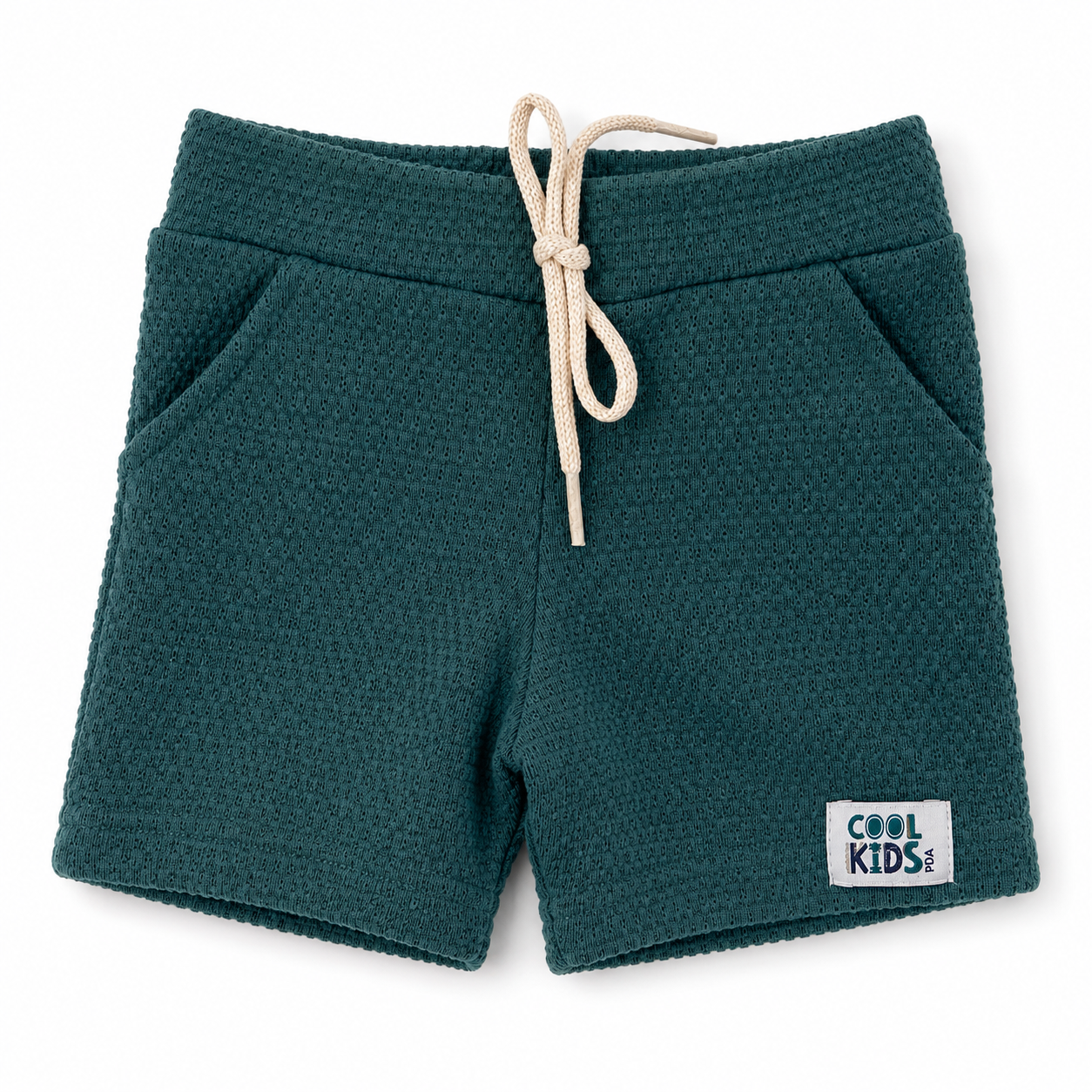 Conjunto Masculino Presente de Anjo Blusa/Body Bordado e Short Tricô