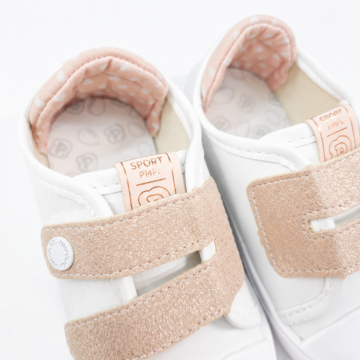 Tênis Feminino Pimpolho Star Kids Comfort Perolado