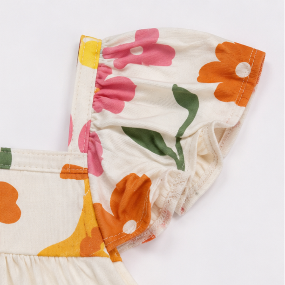 Vestido Infantil Feminino Kyly Oncinha Florida