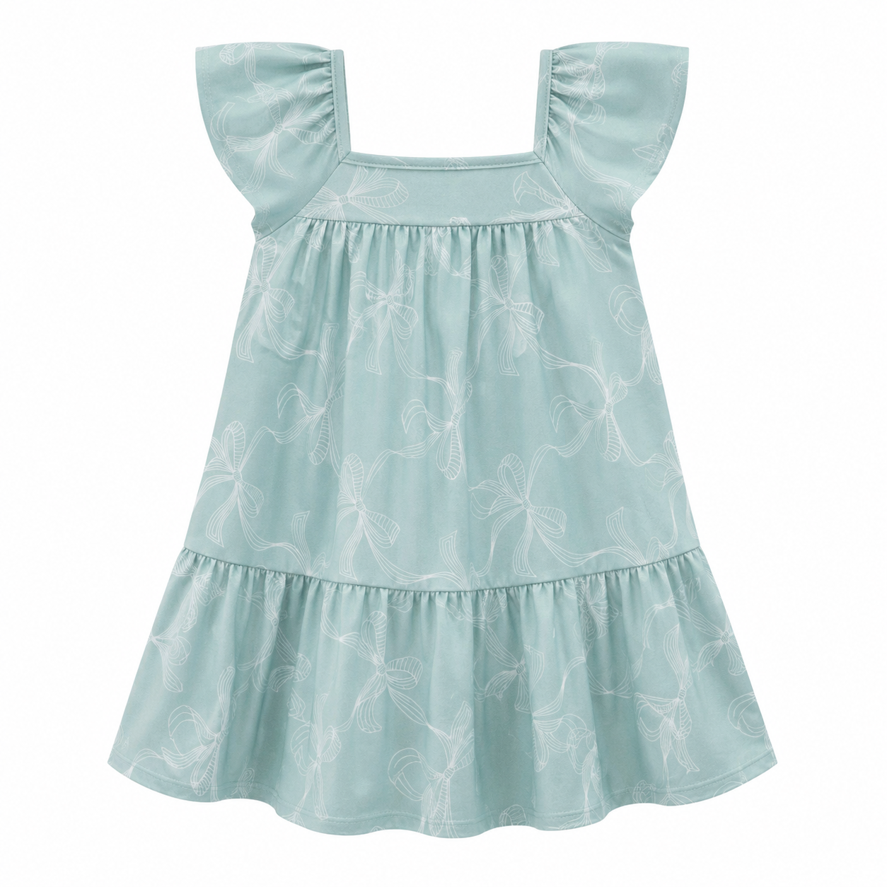 Vestido Infantil Milon Laços e Pérolas Elegante