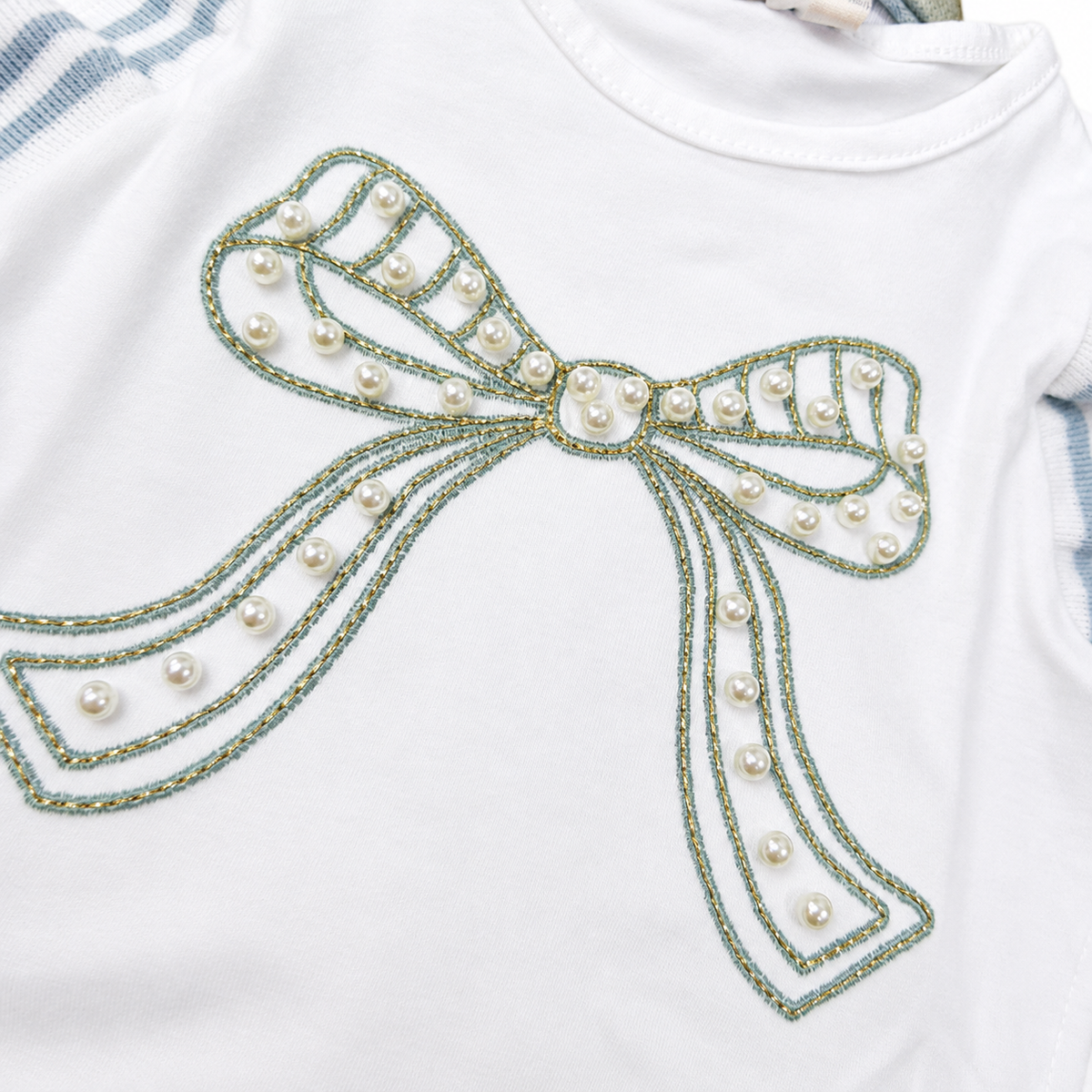 Conjunto Feminino Infantil Milon Laços e Short-Saia